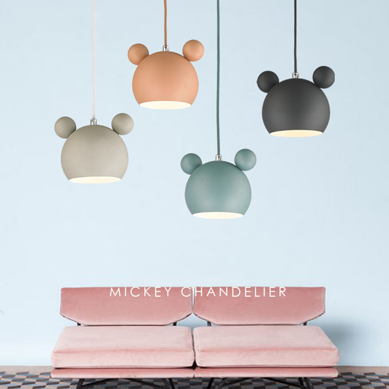 Baby Nursery Lamp - Hiện Đại Mickey Mặt Dây Chuyền