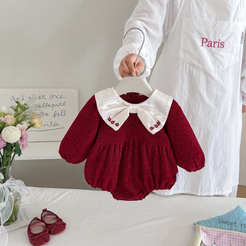 Baby Nursery Embroidery - Princess Baby Girl Romper 0-2Years Cute