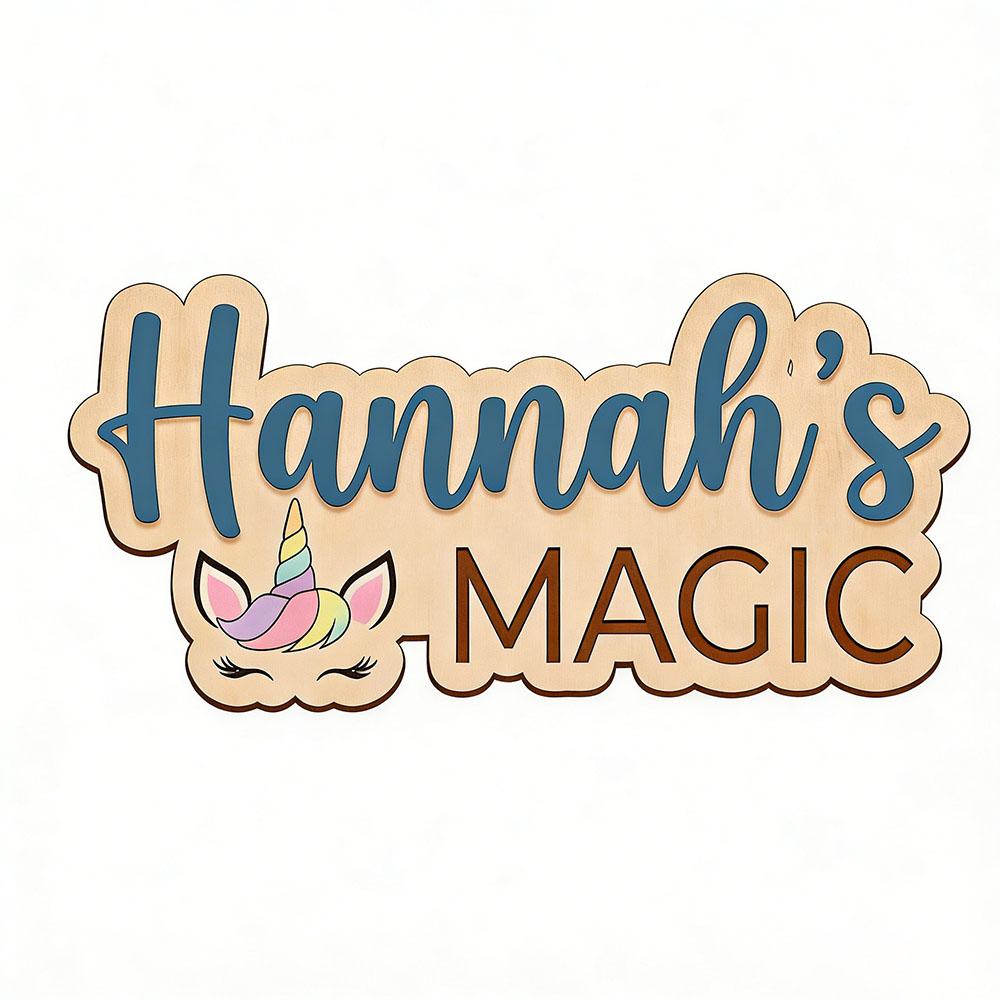 Custom Unicorn Magic Name Door - đánh giá và giá Baby Nursery Themes Girl