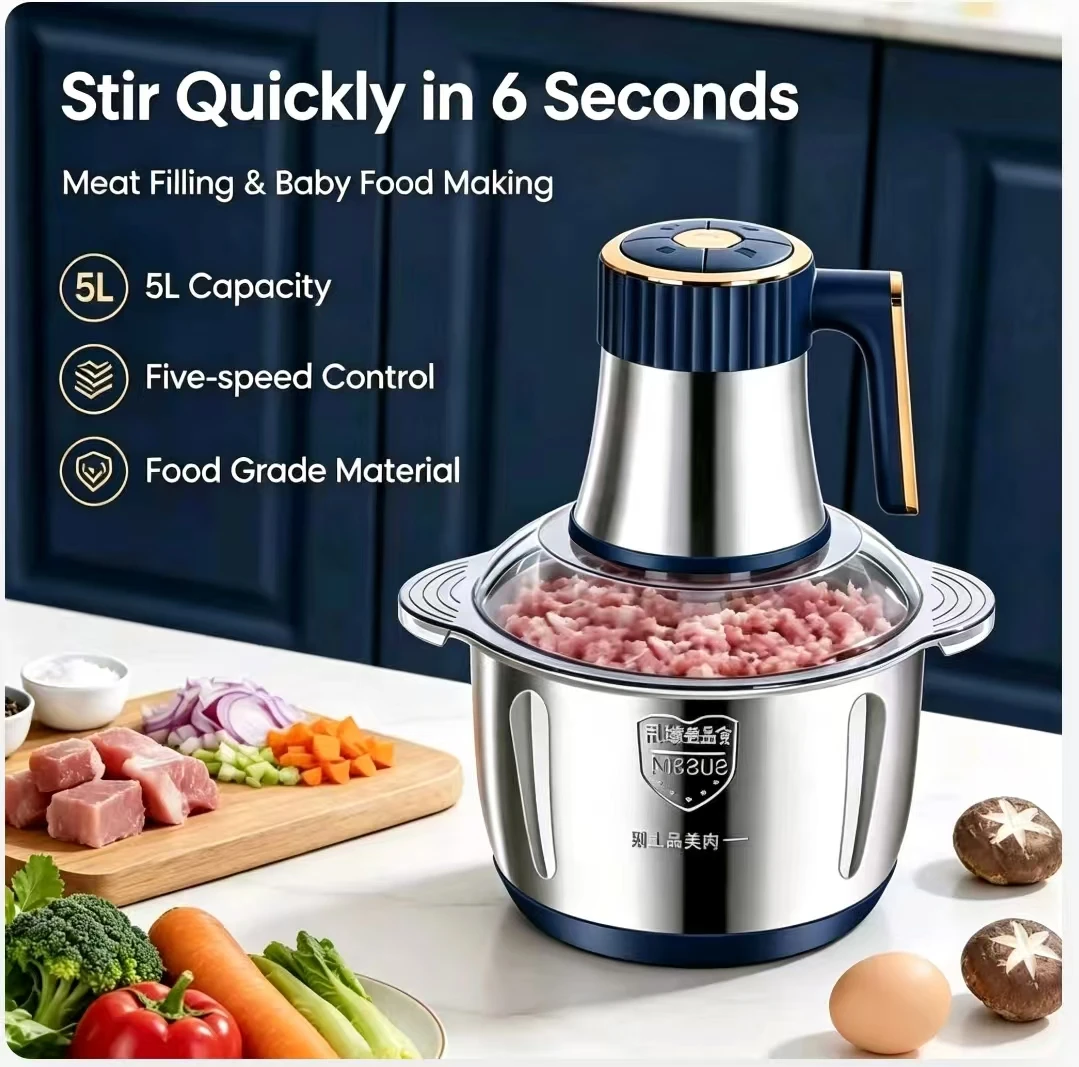 304 Stainless Steel 5L Electri - đánh giá và giá Baby Food Processor