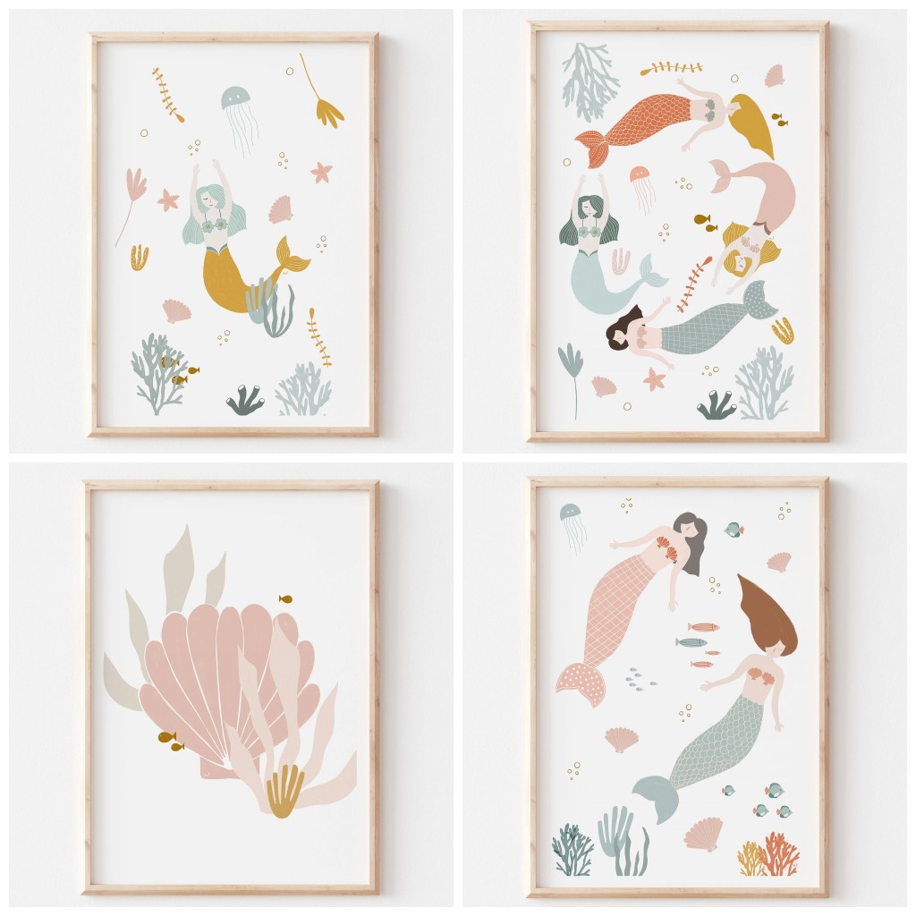 Boho Nursery Ocean Themed Pink - đánh giá và giá Baby Nursery Themes Girl