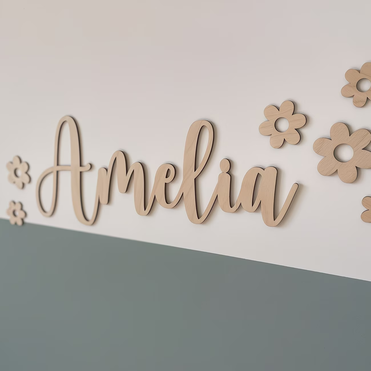 1pc Personalized Custom Wooden - đánh giá và giá Baby Name Wall Art