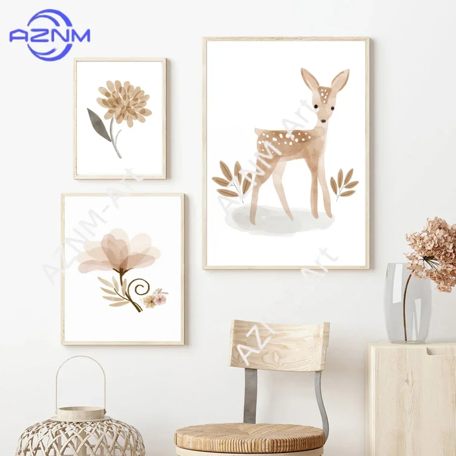 Boho Nursery Wall Art Canvas - - đánh giá và giá Baby Nursery Art