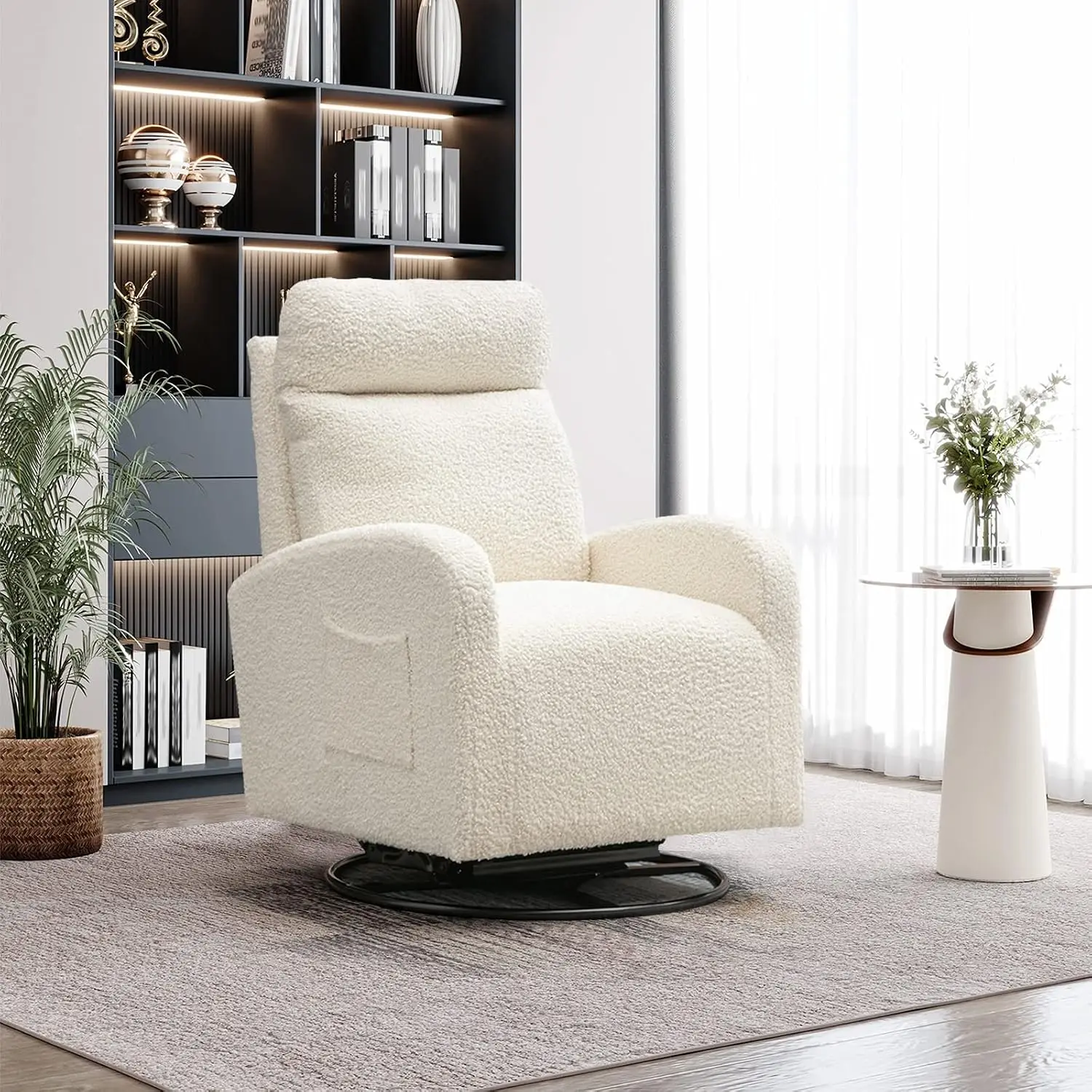 Modern Swivel Glider Chair, Up - đánh giá và giá Baby Nursery Glider Chair