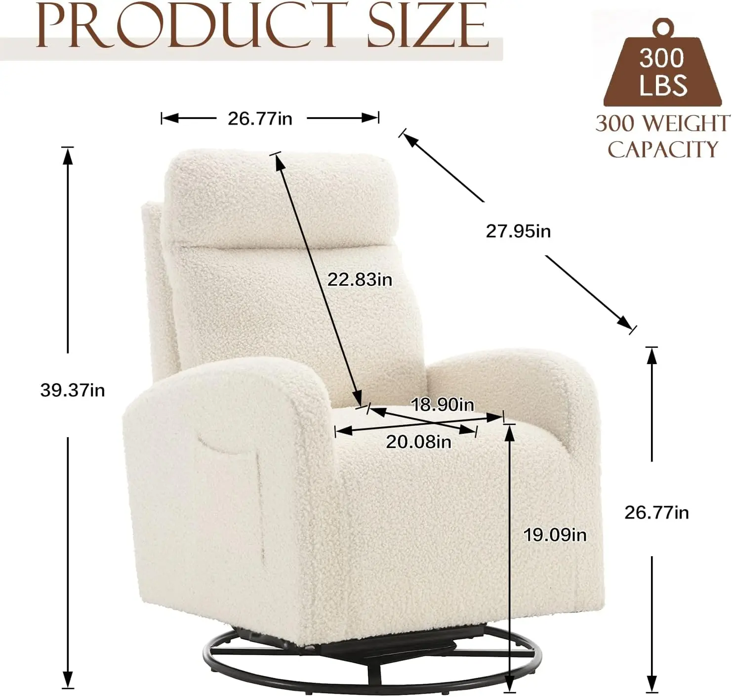 Modern Swivel Glider Chair, Up - đánh giá và giá Baby Nursery Glider Chair