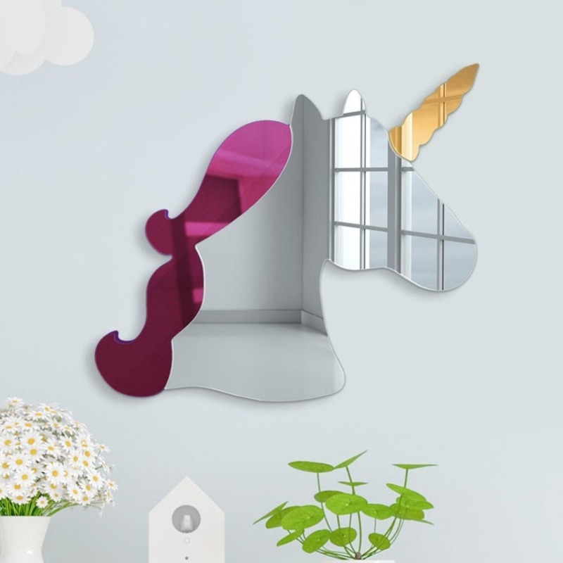 3D Acrylic Unicorn Wall Art Mi - đánh giá và giá Baby Nursery Themes Girl