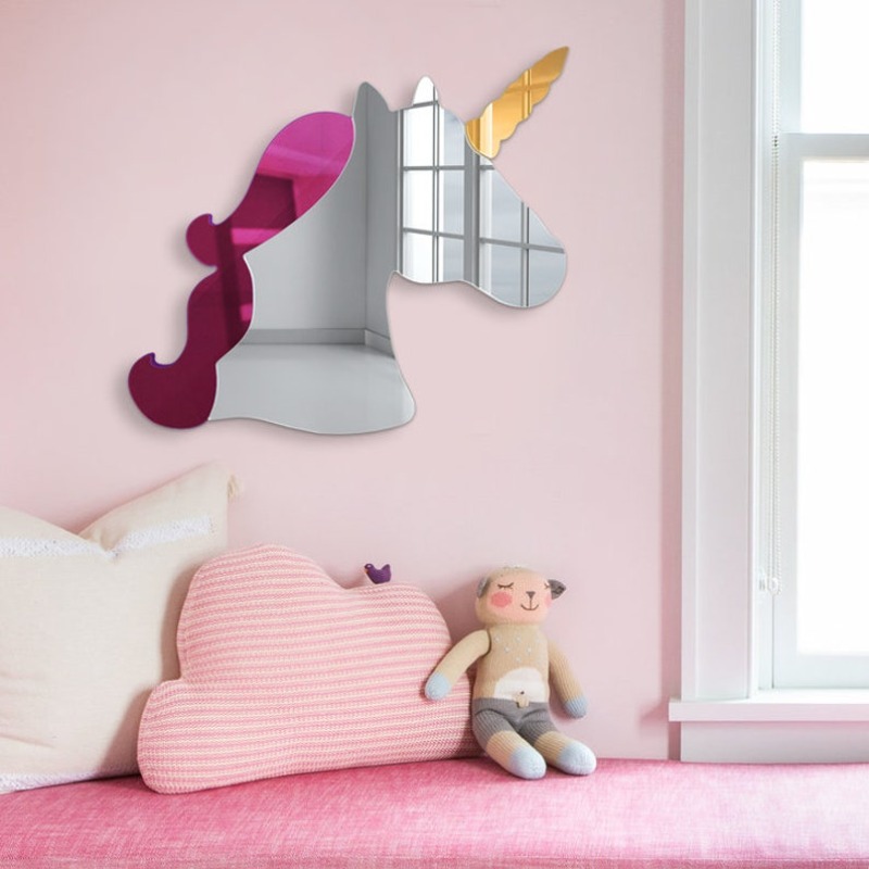 3D Acrylic Unicorn Wall Art Mi - đánh giá và giá Baby Nursery Themes Girl