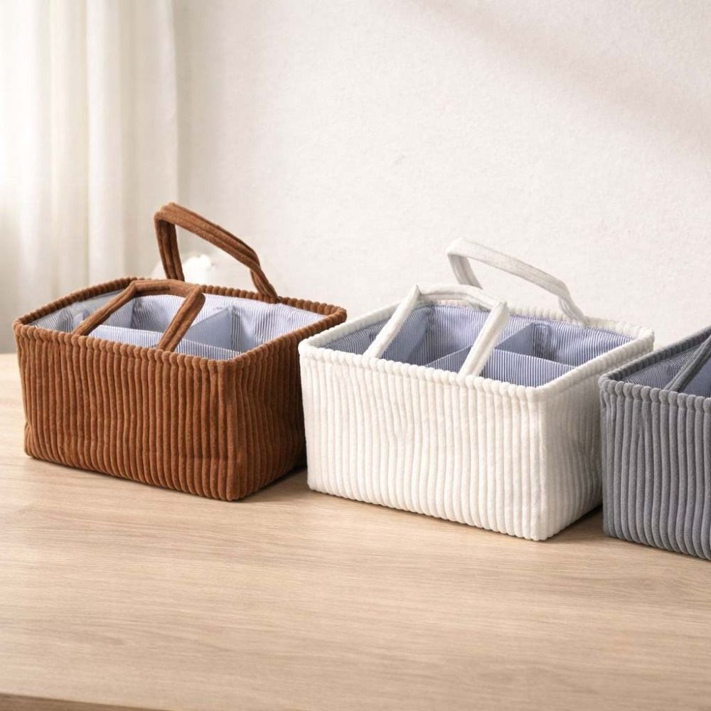 Corduroy Baby Diaper Caddy Org - đánh giá và giá Baby Nursery Fabric