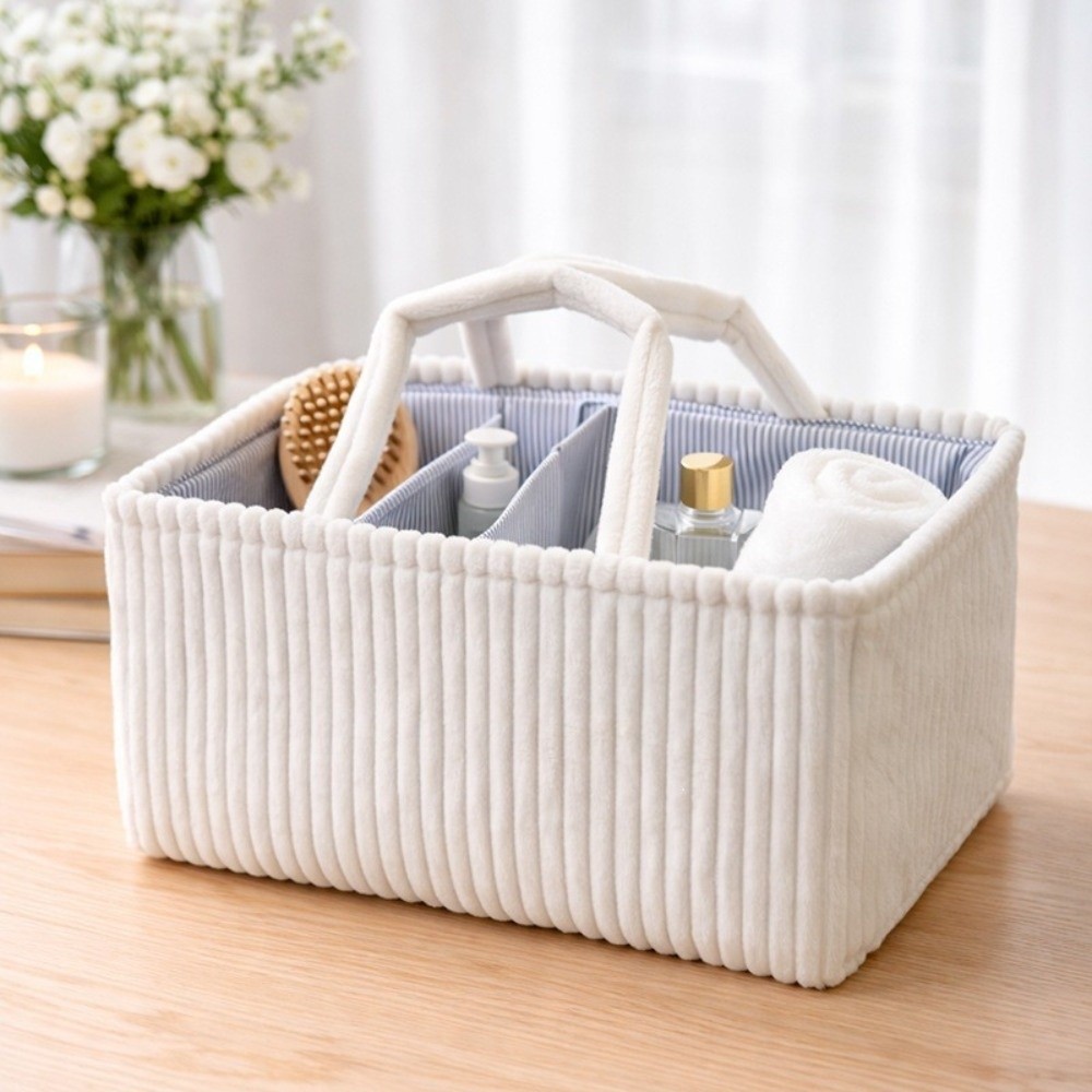 Corduroy Baby Diaper Caddy Org - đánh giá và giá Baby Nursery Fabric