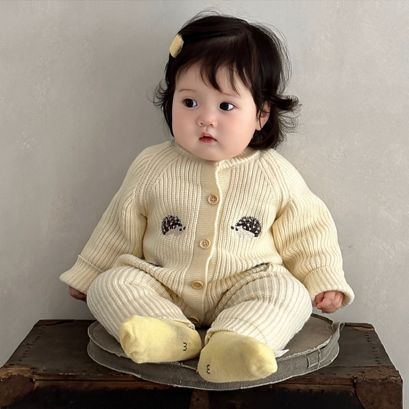 Hedgehog Embroidery Baby Knitt - đánh giá và giá Baby Nursery Embroidery