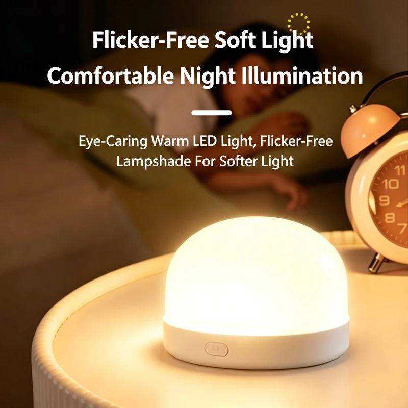 USB Rechargeable Night Light 3 - đánh giá và giá Baby Nursery Lamp