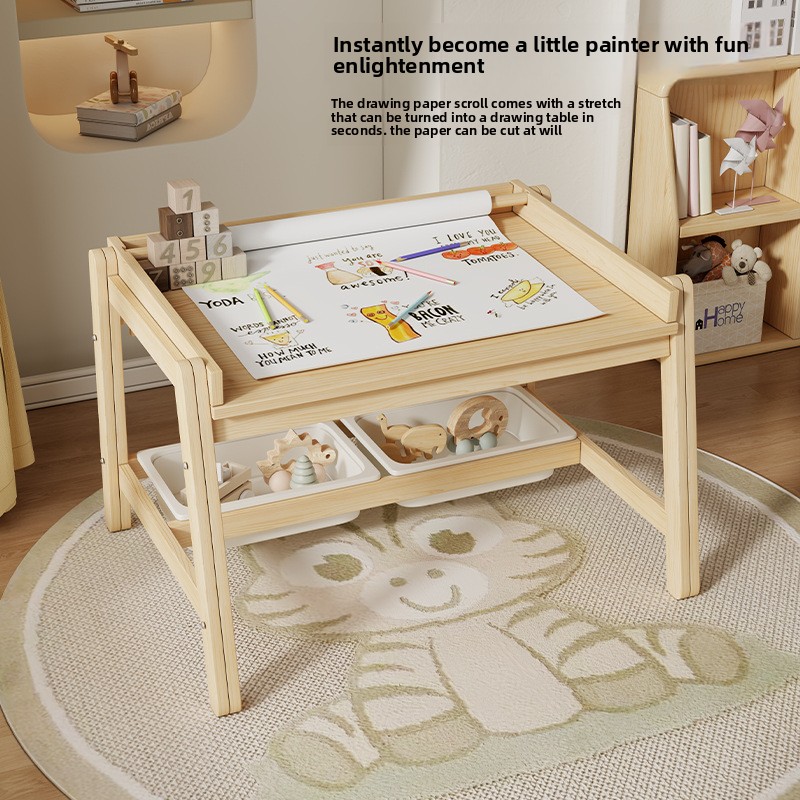 Solid wood tables and chairs,  - đánh giá và giá Baby Nursery Chair