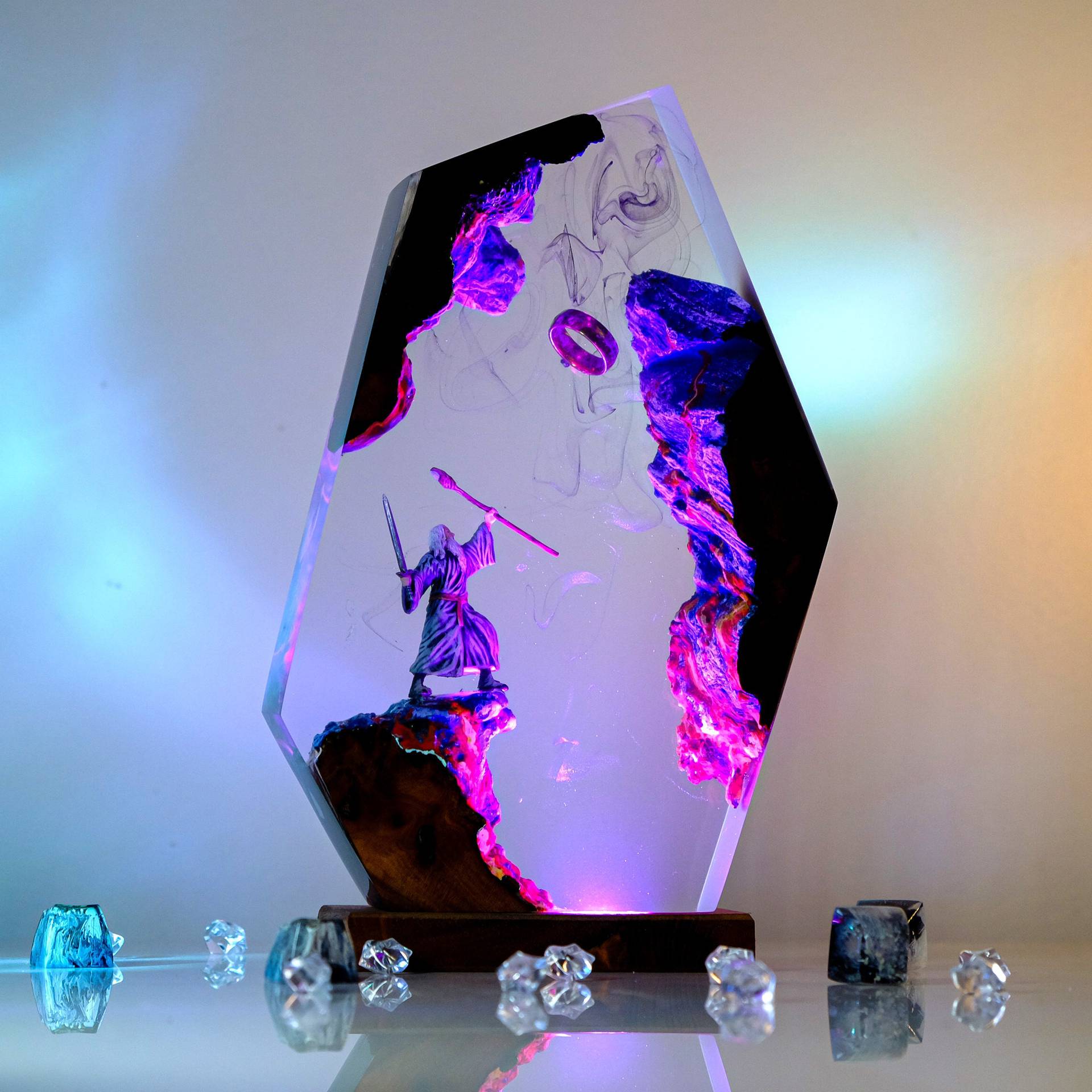 Movie Scence Figure Table Resi - đánh giá và giá Baby Nursery Lamp