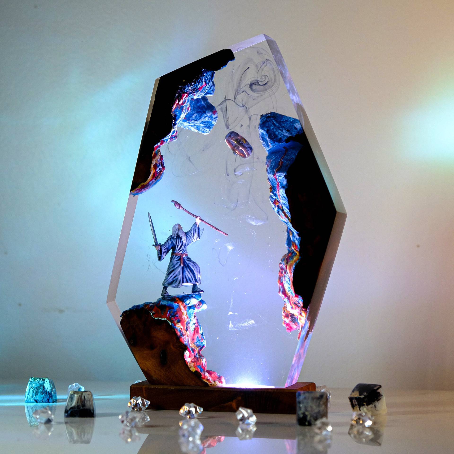Movie Scence Figure Table Resi - đánh giá và giá Baby Nursery Lamp