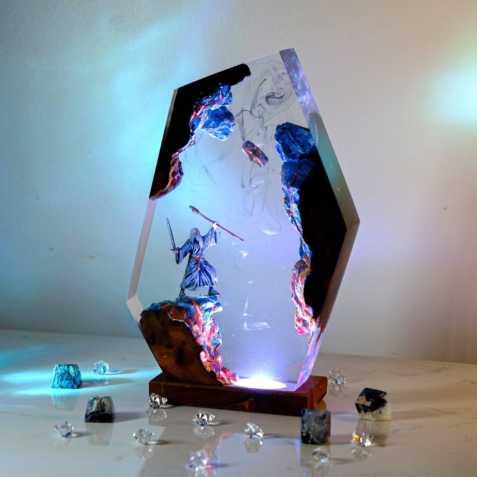 Movie Scence Figure Table Resi - đánh giá và giá Baby Nursery Lamp