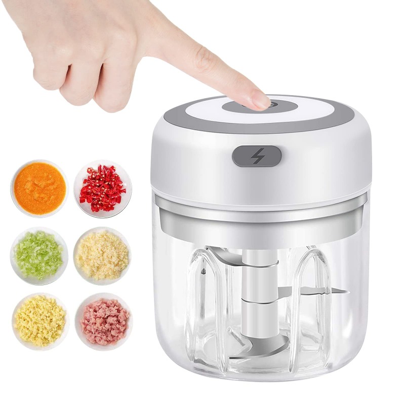 250ML Electric Garlic Grinder  - đánh giá và giá Baby Food Processor