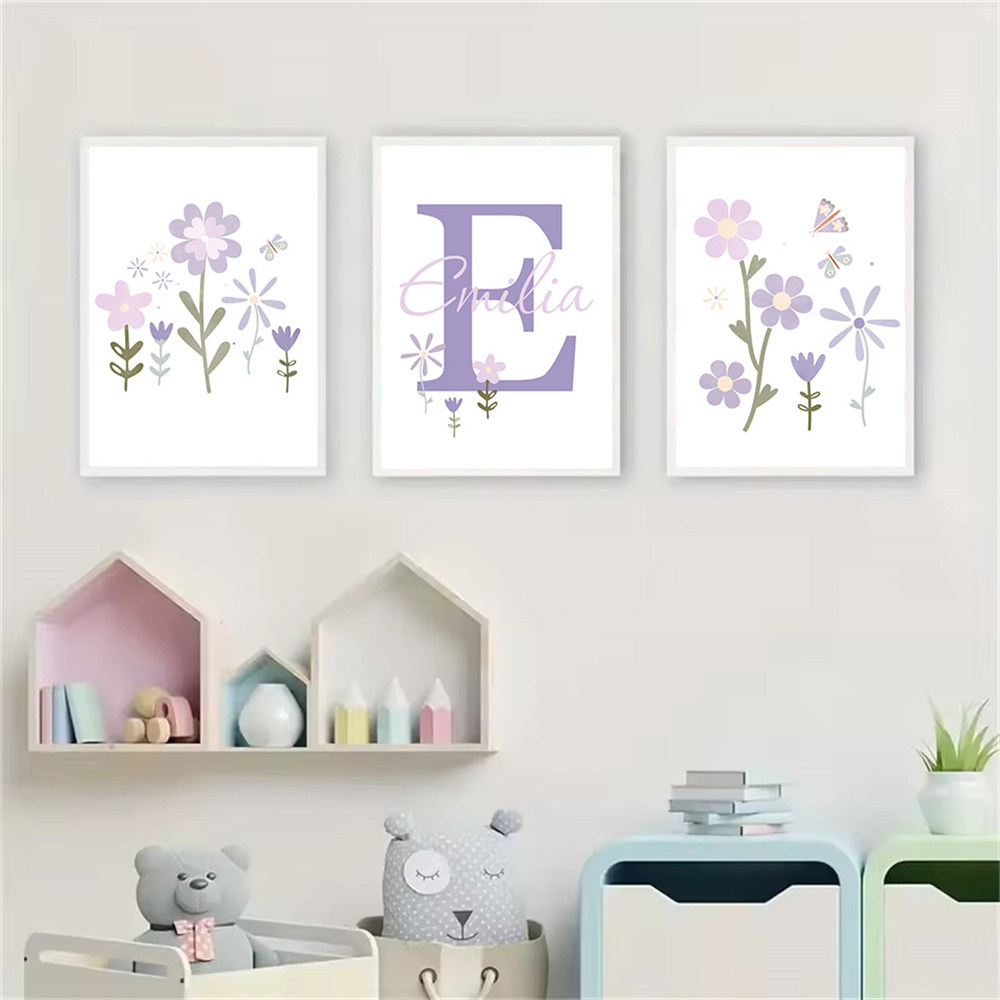 Baby Girl Name Custom Poster P - đánh giá và giá Baby Name Wall Art