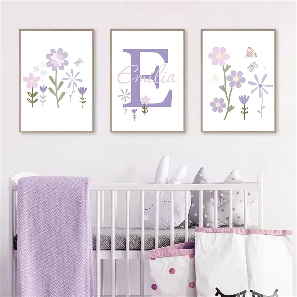 Baby Girl Name Custom Poster P - đánh giá và giá Baby Name Wall Art