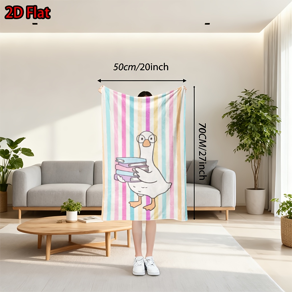 Cute Rainbow Stripe Throw Blan - đánh giá và giá Baby Nursery Themes Girl