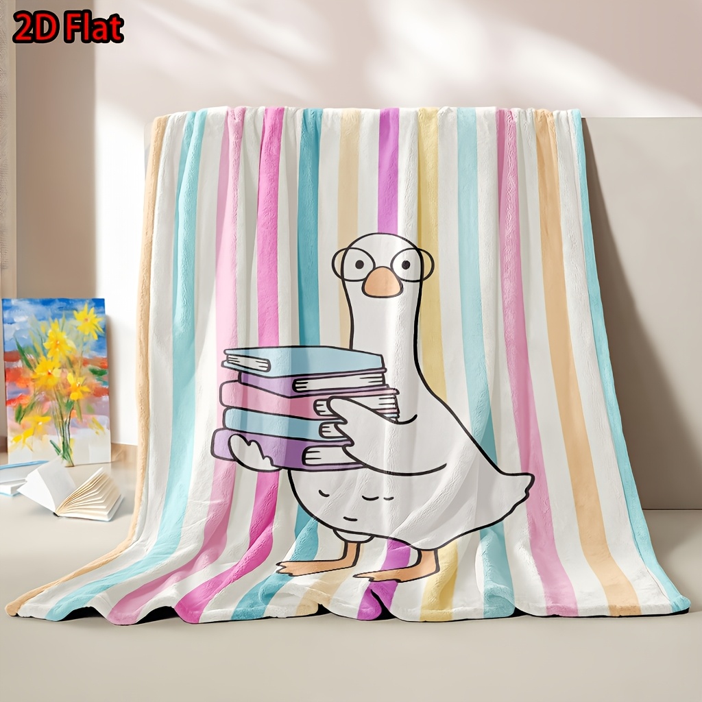 Cute Rainbow Stripe Throw Blan - đánh giá và giá Baby Nursery Themes Girl