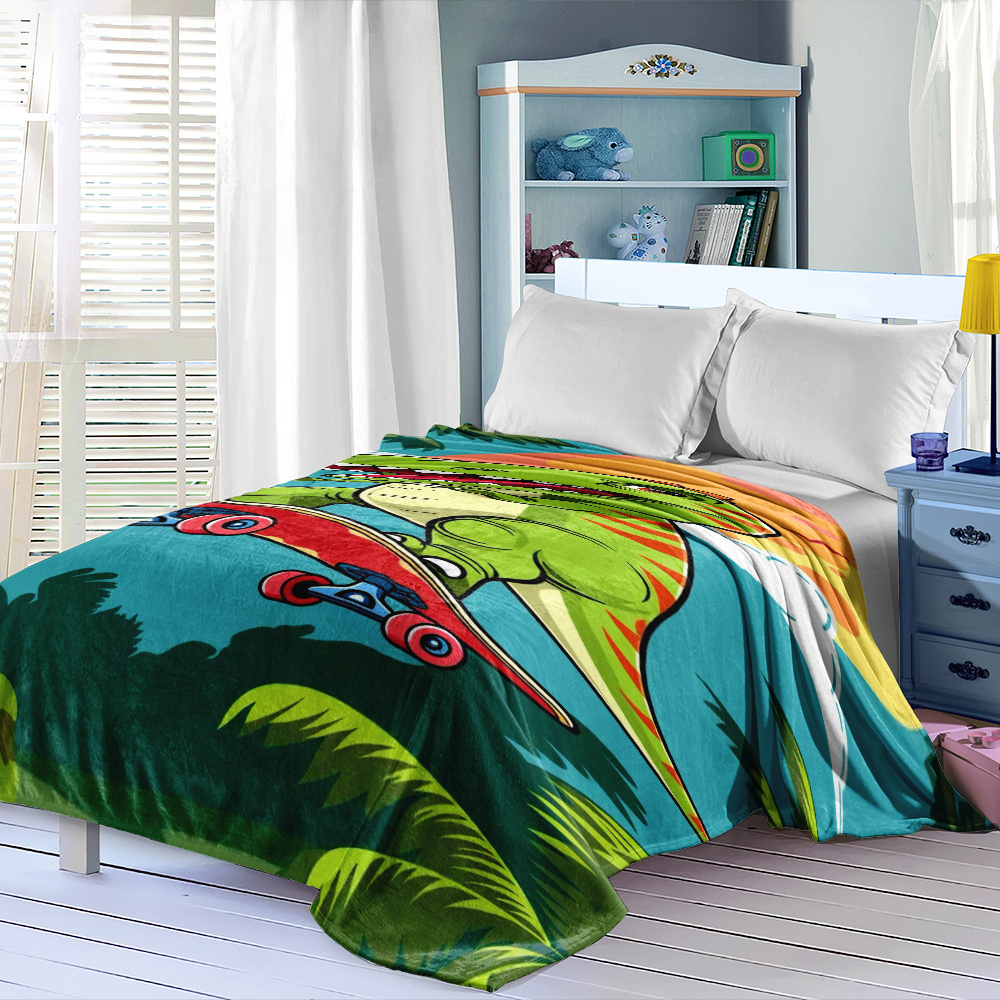 Cute Dinosaur Skateboard Throw - đánh giá và giá Baby Nursery Themes Girl