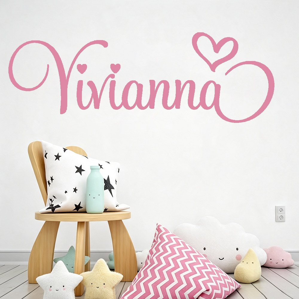 Wall Stickers for Kids Rooms P - đánh giá và giá Baby Name Wall Art
