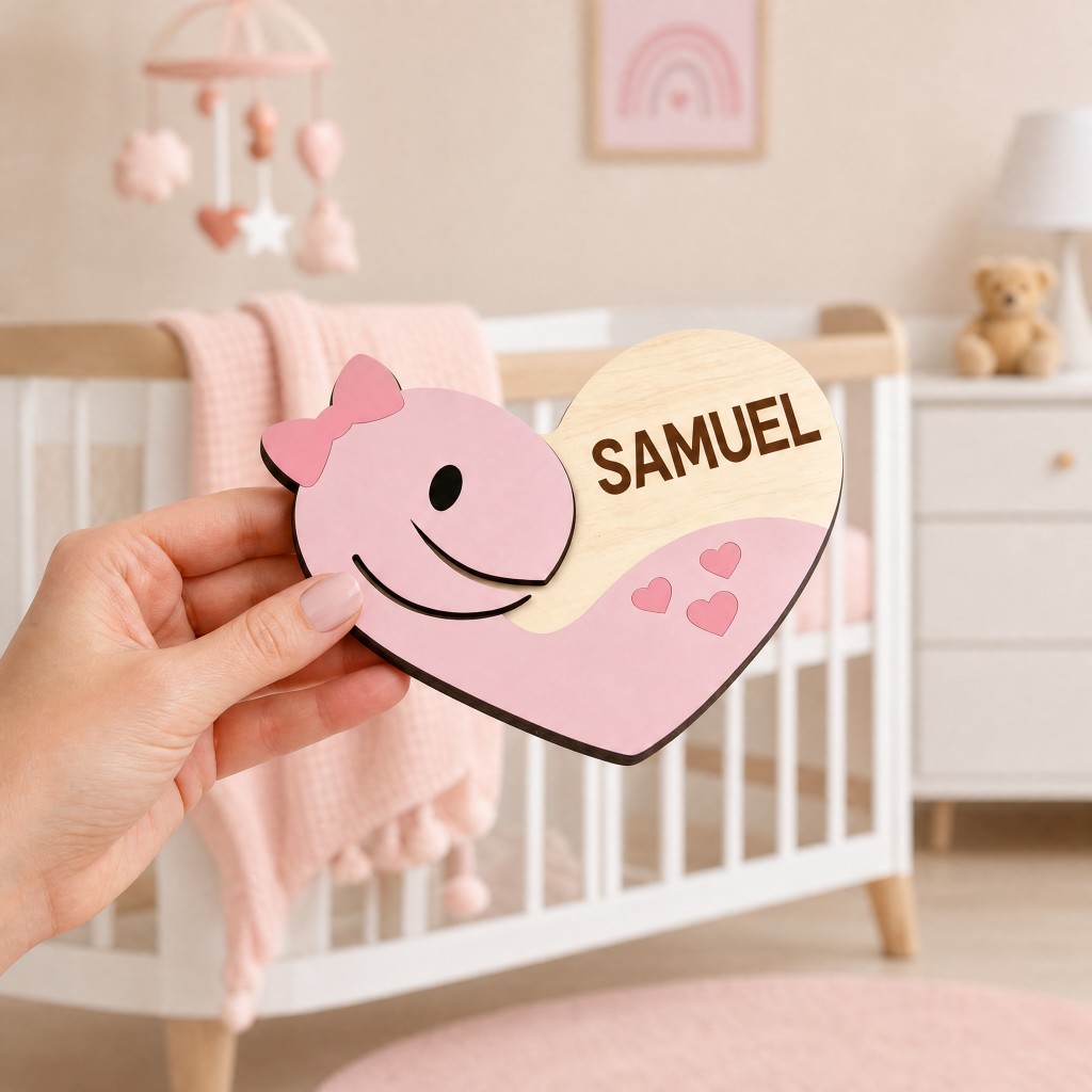 Custom Heart‑Shaped Whale Baby - đánh giá và giá Baby Nursery Themes Girl