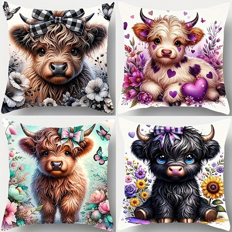 Cute Baby Cow Pillowcase Set f - đánh giá và giá Baby Nursery Chair