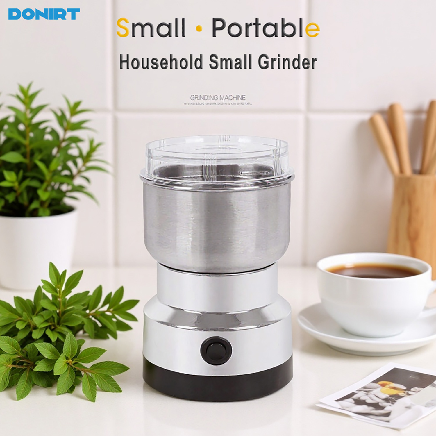 Mini Electric Grinder 4 Blades - đánh giá và giá Baby Food Processor
