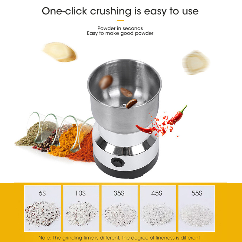Mini Electric Grinder 4 Blades - đánh giá và giá Baby Food Processor