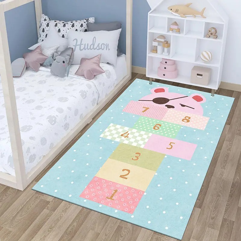 Light Gray Children's Hopscotc - đánh giá và giá Baby Nursery Lamp