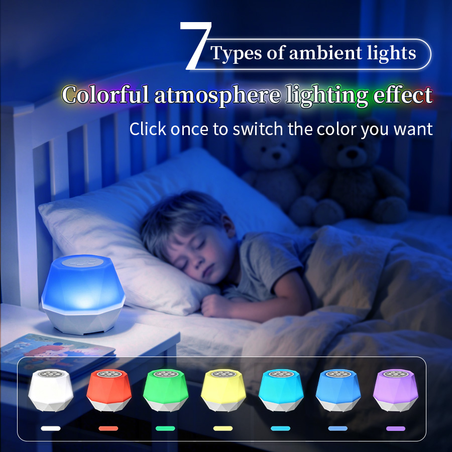 White Noise Function Night Lig - đánh giá và giá Baby Nursery Lamp
